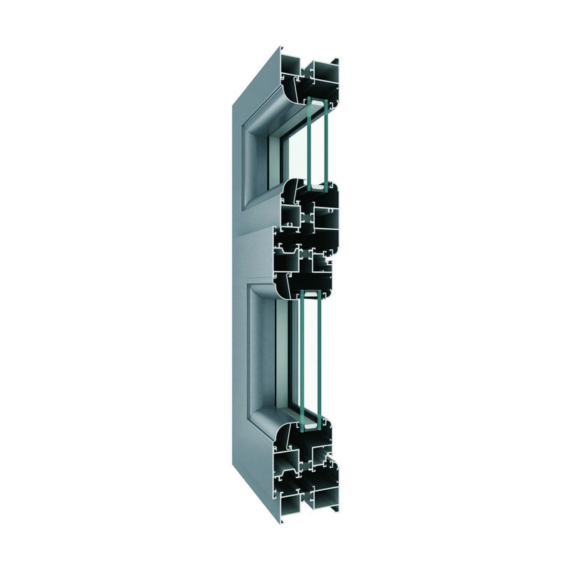 GRJ70 glue injection inward opening casement window